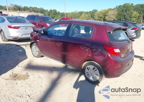 2017 Mitsubishi Mirage Es from USA, damaged, VIN ML32A3HJ8HH008707